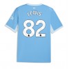 Manchester City Rico Lewis #82 Hjemmedrakt 2026-27 Kortermet